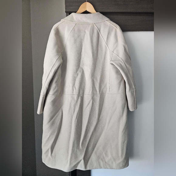 MAX MARA NEW WOOL COAT WRAP SZ 12 US - Picture 4 of 9